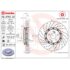 BREMBO 09.9764.23 Диск передний для MERCEDES C-Class I C-Class T-Model I CLK I E-Class I E-Class T-Model BREMBO 09.9764.23 Диск передний для MERCEDES C-Class I C-Class T-Model I CLK I E-Class I E-Class T-Model