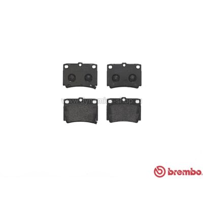 BREMBO P 54 026 Тормозные колодки задние для MITSUBISHI Pajero I Pajero Sport BREMBO P 54 026 Тормозные колодки задние для MITSUBISHI Pajero I Pajero Sport