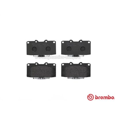 BREMBO P 56 034 Колодки передние для SUBARU Impreza, NISSAN 200 SX I 4POT SUMITOMO BREMBO P 56 034 Колодки передние для SUBARU Impreza, NISSAN 200 SX I 4POT SUMITOMO