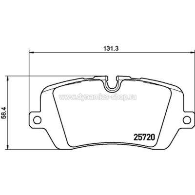BREMBO P 44 021 Колодки задние для LAND ROVER Defender Station Wagon I Discovery I Range Rover BREMBO P 44 021 Колодки задние для LAND ROVER Defender Station Wagon I Discovery I Range Rover