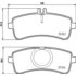 BREMBO P 50 132 Колодки задние для MERCEDES AMG GT I C-Класс I S-Класс I SL BREMBO P 50 132 Колодки задние для MERCEDES AMG GT I C-Класс I S-Класс I SL