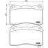 BREMBO P 54 039 Колодки передние для SUBARU STI, MITSUBISHI EVO, OPEL Astra OPC, RENAULT Megane RS250, VOLVO S60R BREMBO P 54 039 Колодки передние для SUBARU STI, MITSUBISHI EVO, OPEL Astra OPC, RENAULT Megane RS250, VOLVO S60R