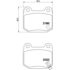 BREMBO P 56 048 Колодки задние для SUBARU STI, MITSUBISHI Lancer EVO 4-9, NISSAN GT-R I 350Z BREMBO P 56 048 Колодки задние для SUBARU STI, MITSUBISHI Lancer EVO 4-9, NISSAN GT-R I 350Z