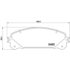 BREMBO P 83 145 Колодки передние для TOYOTA Alphard I Highlander I Camry I RAV 4, LEXUS RX350 BREMBO P 83 145 Колодки передние для TOYOTA Alphard I Highlander I Camry I RAV 4, LEXUS RX350