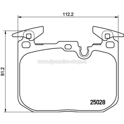 BREMBO P 06 088 Колодки передние для BMW M2 I M3 I M4 I BMW Performance Caliper BREMBO P 06 088 Колодки передние для BMW M2 I M3 I M4 I BMW Performance Caliper