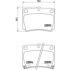 BREMBO P 54 026 Тормозные колодки задние для MITSUBISHI Pajero I Pajero Sport BREMBO P 54 026 Тормозные колодки задние для MITSUBISHI Pajero I Pajero Sport