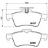 BREMBO P 59 042 Колодки задние для FORD Focus III, MAZDA 3 I 5, OPEL Vectra BREMBO P 59 042 Колодки задние для FORD Focus III, MAZDA 3 I 5, OPEL Vectra