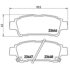 BREMBO P 83 056 Тормозные колодки задние для TOYOTA Alphard I Avensis Verso I Isis I Previa I Sienna BREMBO P 83 056 Тормозные колодки задние для TOYOTA Alphard I Avensis Verso I Isis I Previa I Sienna