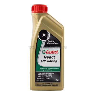 CASTROL 15C541 Тормозная жидкость гоночная React SRF Racing 1L CASTROL 15C541 Тормозная жидкость гоночная React SRF Racing 1L