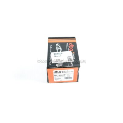 DBA DB1678XP Колодки XP передние для SUBARU STI, MITSUBISHI EVO, OPEL Astra OPC, RENAULT Megane RS250, VOLVO S60R DBA DB1678XP Колодки XP передние для SUBARU STI, MITSUBISHI EVO, OPEL Astra OPC, RENAULT Megane RS250, VOLVO S60R