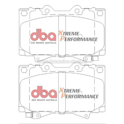 DBA DB1365XP Тормозные колодки I XP передние для TOYOTA Land Cruiser 100 I 105, LEXUS LX 470 DBA DB1365XP Тормозные колодки I XP передние для TOYOTA Land Cruiser 100 I 105, LEXUS LX 470