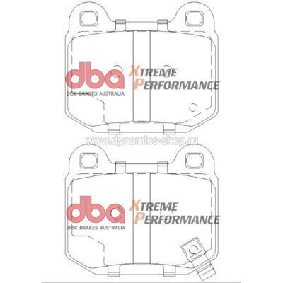 DBA DB1521XP Колодки XP задние для SUBARU STI, MITSUBISHI EVO (4-9), NISSAN GT-R I 350Z DBA DB1521XP Колодки XP задние для SUBARU STI, MITSUBISHI EVO (4-9), NISSAN GT-R I 350Z