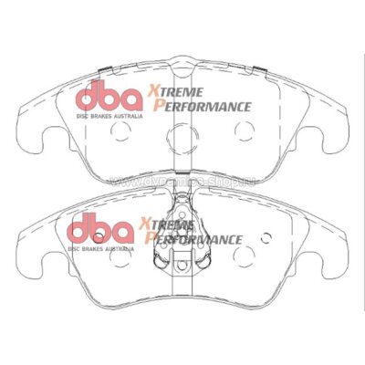 DBA DB2186XP Тормозные колодки Xtreme Performance I XP для AUDI, FORD DBA DB2186XP Тормозные колодки Xtreme Performance I XP для AUDI, FORD