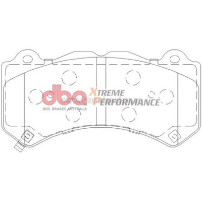 DBA DB2375XP Колодки XP передние для CHEVROLET Camaro I Corvette, JEEP Grand Cherokee SRT8 DBA DB2375XP Колодки XP передние для CHEVROLET Camaro I Corvette, JEEP Grand Cherokee SRT8