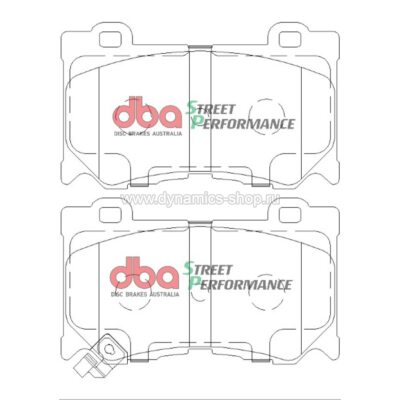 DBA DB2400SP Тормозные колодки Street Performance I SP передние для NISSAN, INFINITI DBA DB2400SP Тормозные колодки Street Performance I SP передние для NISSAN, INFINITI