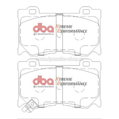 DBA DB2400XP Тормозные колодки Xtreme Performance I XP передние для NISSAN, INFINITI DBA DB2400XP Тормозные колодки Xtreme Performance I XP передние для NISSAN, INFINITI