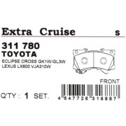 DIXCEL EC-311 780 Колодки Extra Cruise передние для TOYOTA Land Cruiser 300, LEXUS LX500d I LX600