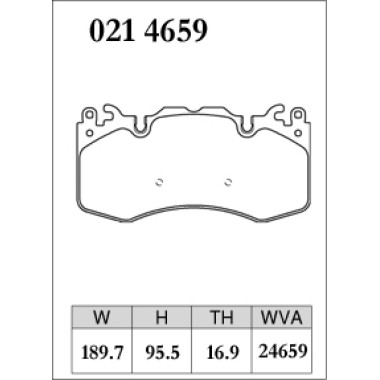 DIXCEL ES-021 4659 Колодки Extra Speed передние для LAND ROVER Discovery I Defender I Range Rover DIXCEL ES-021 4659 Колодки Extra Speed передние для LAND ROVER Discovery I Defender I Range Rover