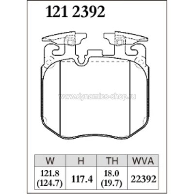 DIXCEL ES-121 2392 Колодки Extra Speed передние для BMW 3 серии Touring, 5 серии I 6 серии Gran Turismo I X5 I X6 I X7 DIXCEL ES-121 2392 Колодки Extra Speed передние для BMW 3 серии Touring, 5 серии I 6 серии Gran Turismo I X5 I X6 I X7