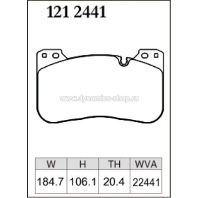 DIXCEL M-121 2441 Колодки M type передние для BMW M4 Competition I M5 I M8 I X5 M I X6 M DIXCEL M-121 2441 Колодки M type передние для BMW M4 Competition I M5 I M8 I X5 M I X6 M