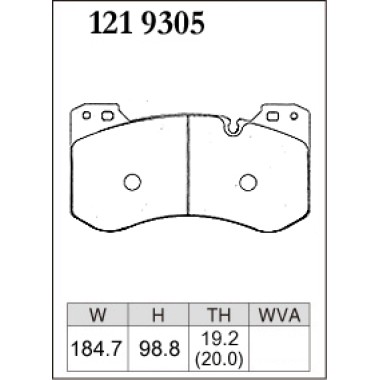 DIXCEL Z-121 9305 Колодки Z type передние для M3 Competition xDrive (G80) I M4 Competition M xDrive (G22) DIXCEL Z-121 9305 Колодки Z type передние для M3 Competition xDrive (G80) I M4 Competition M xDrive (G22)