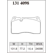 DIXCEL P-131 4098 Колодки Premium type передние для AUDI TT RS, VOLKSWAGEN Touareg