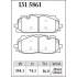 DIXCEL P-131 5861 Колодки Premium type передние для AUDI A4 I A5 I A6 I A7 Sportback I A8 I Q5 I Q7 I Q8, VOLKSWAGEN Touareg DIXCEL P-131 5861 Колодки Premium type передние для AUDI A4 I A5 I A6 I A7 Sportback I A8 I Q5 I Q7 I Q8, VOLKSWAGEN Touareg