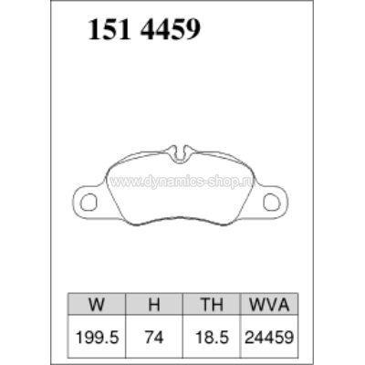 DIXCEL RE-151 4459 Колодки RE type передние для PORSCHE 718 Boxster (982) I 718 Cayman I (981) I 911 (991) DIXCEL RE-151 4459 Колодки RE type передние для PORSCHE 718 Boxster (982) I 718 Cayman I (981) I 911 (991)