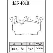 DIXCEL P-155 4010 Колодки Premium type задние для PORSCHE Cayenne (9PA I 955) I Performance Edition, AUDI Q7