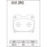 DIXCEL S-315 292 Колодки S type задние для TOYOTA Supra I Celica セリカ (ST205 I GT-FOUR) DIXCEL S-315 292 Колодки S type задние для TOYOTA Supra I Celica セリカ (ST205 I GT-FOUR)