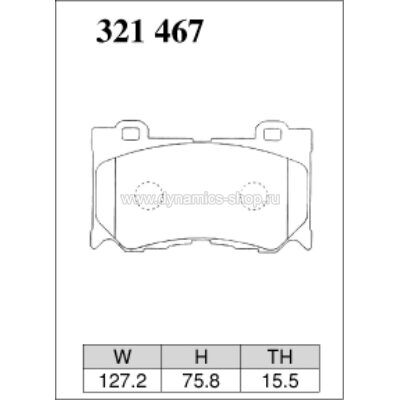 DIXCEL ES-321 467 Колодки Extra Speed передние для NISSAN 370Z, INFINITI FX37 I QX70 I M56 DIXCEL ES-321 467 Колодки Extra Speed передние для NISSAN 370Z, INFINITI FX37 I QX70 I M56