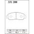 DIXCEL ES-331 200 Колодки Extra Speed передние для NISSAN Teana, HONDA Odyssey I Accord I Civic DIXCEL ES-331 200 Колодки Extra Speed передние для NISSAN Teana, HONDA Odyssey I Accord I Civic