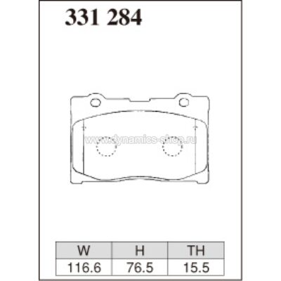 DIXCEL EC-331 284 Колодки Extra Cruise передние для HONDA Legend レジェンド (KB1, KB2) DIXCEL EC-331 284 Колодки Extra Cruise передние для HONDA Legend レジェンド (KB1, KB2)
