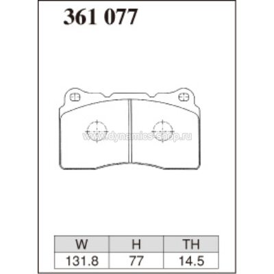 DIXCEL ES-361 077 Колодки Extra Speed передние для SUBARU STI, OPEL Astra OPC, RENAULT Megane RS250 DIXCEL ES-361 077 Колодки Extra Speed передние для SUBARU STI, OPEL Astra OPC, RENAULT Megane RS250