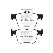 EBC BRAKES DP42173R Колодки Yellowstuff задние для AUDI A3 I TT I VOLKSWAGEN Golf 7