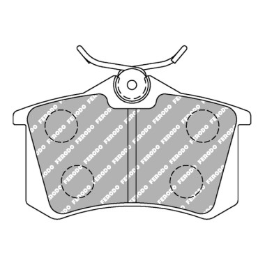 FERODO RACING FCP1491H Колодки DS2500 задние для RENAULT Megane RS I Clio RS, OPEL Crossland X, CITROEN C3 Aircross FERODO RACING FCP1491H Колодки DS2500 задние для RENAULT Megane RS I Clio RS, OPEL Crossland X, CITROEN C3 Aircross