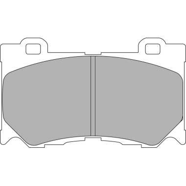 FERODO FCP4172H Тормозные колодки Racing DS Performance I DS2500 передние для NISSAN, INFINITI FERODO FCP4172H Тормозные колодки Racing DS Performance I DS2500 передние для NISSAN, INFINITI