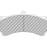 FERODO RACING FDSR3003 I 18mm Колодки DS2000 для суппортов AP RACING CP5060-2 to -5 I CP5555, ALCON I PROMA 6POT TM 6.355