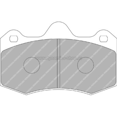FERODO RACING FRP3083H (CP6600D55) Колодки DS2500 для суппортов AP RACING CP6600 I CP6602 I CP6605 I 16.9mm FERODO RACING FRP3083H (CP6600D55) Колодки DS2500 для суппортов AP RACING CP6600 I CP6602 I CP6605 I 16.9mm