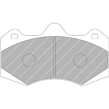 FERODO RACING FRP3084Z Колодки DSUNO для суппортов AP RACING CP7040 キャリパー用 6POT RD57.5 FERODO RACING FRP3084Z Колодки DSUNO для суппортов AP RACING CP7040 キャリパー用 6POT RD57.5