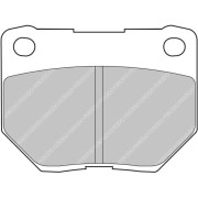 FERODO FCP1372H Колодки Racing DS Performance I DS2500 задние для SUBARU WRX I NISSAN I (OEM 2POT SUMITOMO)
