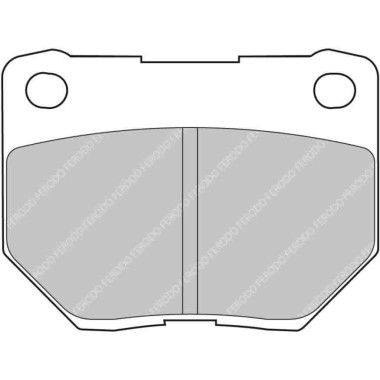 FERODO FCP1372H Тормозные колодки Racing DS Performance I DS2500 задние для SUBARU, NISSAN FERODO FCP1372H Тормозные колодки Racing DS Performance I DS2500 задние для SUBARU, NISSAN