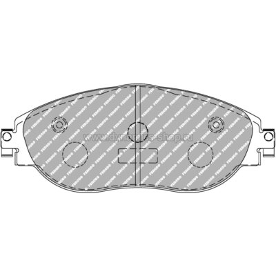 FERODO RACING FCP4425H Колодки DS2500 передние AUDI A3 I S3, VOLKSWAGEN Golf MK7 R I Passat, SKODA Octavia RS FERODO RACING FCP4425H Колодки DS2500 передние AUDI A3 I S3, VOLKSWAGEN Golf MK7 R I Passat, SKODA Octavia RS