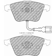 FERODO FDS1765 Колодки DS2000 передние для AUDI A3 I TT, VOLKSWAGEN Golf I Passat I Jetta, SEAT Leon, SKODA SuperB