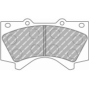 FERODO FDSE4229 Колодки Racing DS Performance I DS2000 передние для TOYOTA Land Cruiser 200, Tundra I Sequoia, LEXUS LX450D I LX570