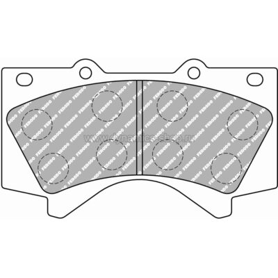FERODO FDSE4229 Тормозные колодки Racing DS Performance I DS2000 передние для TOYOTA, LEXUS FERODO FDSE4229 Тормозные колодки Racing DS Performance I DS2000 передние для TOYOTA, LEXUS