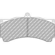 FERODO FRP3077H Колодки DS2500 для суппортов AP RACING 6POT D54 TH17 CP4098 I CP5555, ALCON I PROMA 6POT