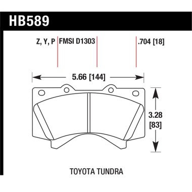 HAWK HB589Z.704 Тормозные колодки compound PERFORMANCE CERAMIC передние для TOYOTA, LEXUS HAWK HB589Z.704 Тормозные колодки compound PERFORMANCE CERAMIC передние для TOYOTA, LEXUS