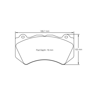 PAGID RACING 8083-RSC1 Тормозные колодки передние для NISSAN, AUDI, FERRARI I Ceramic brakes PAGID RACING 8083-RSC1 Тормозные колодки передние для NISSAN, AUDI, FERRARI I Ceramic brakes