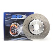 SHW PERFORMANCE BFL44809 Диск Cross-Drilled передний левый для BMW M2 I M2 Competition (F22, F87) I 380x30mm